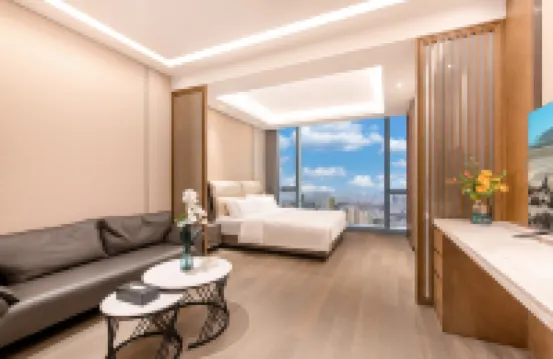 Qiansheng Apartment (Zhengzhou Huayuan Road Grand Emporium) โรงแรมใน