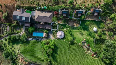 Anji Muyuan Mountain Villa Swimming Pool Coffee Family Vacation Stay