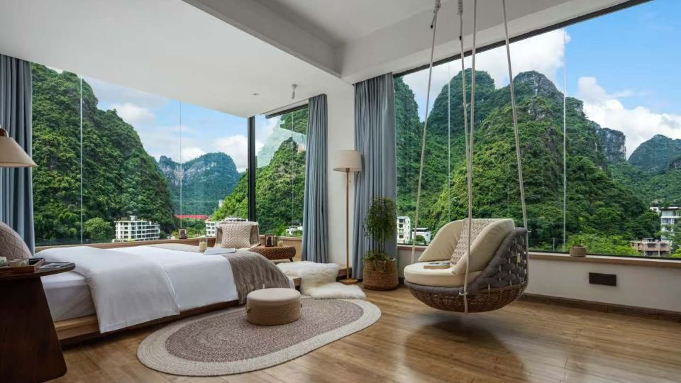 Yangshuo Yulong River Ecological Park Show Nearby Non Stay Can't Resort