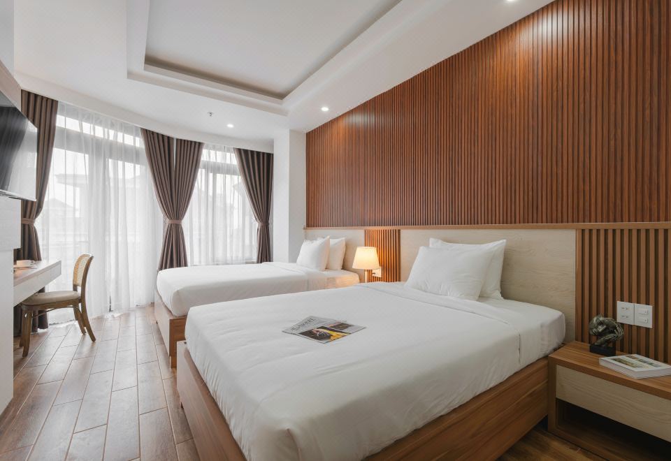 네이처 호텔 남 키 코이 응이어 호텔 로비