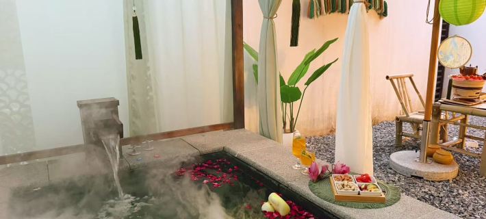 Tangyu Yishu Hot Spring Homestay (Laikang Jun) Hotels in Gu'an