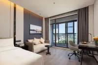 舟山普陀朱家尖南沙景區亞朵酒店 鄰近舟山市朱家尖南沙景區沙灘的酒店