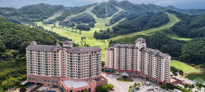 Oak Valley Resort Hills Village 原州市のホテル