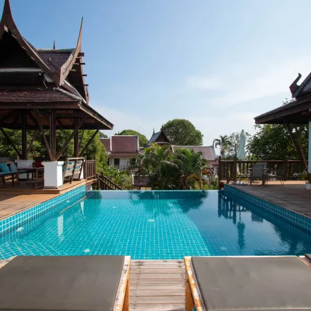 Spacious Thai Villa with Private Pool & Sea View
