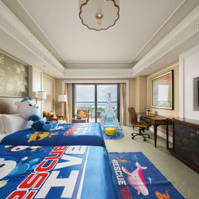 海底小縱隊主題海景親子雙床房 海口香格里拉酒店優惠