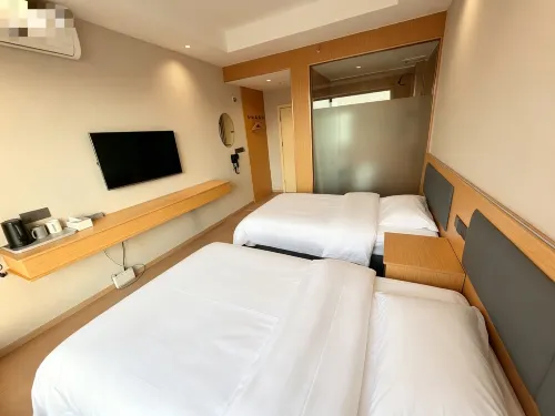 洲明羽翔快捷酒店（遂寧站店） - 山景