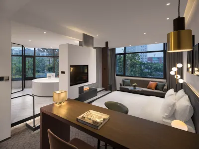 Chambu Designer Hotel (Chengdu huochenanzhan Zijing ) Ξενοδοχεία στην πόλη South Railway Station/Tianfu Cade mall