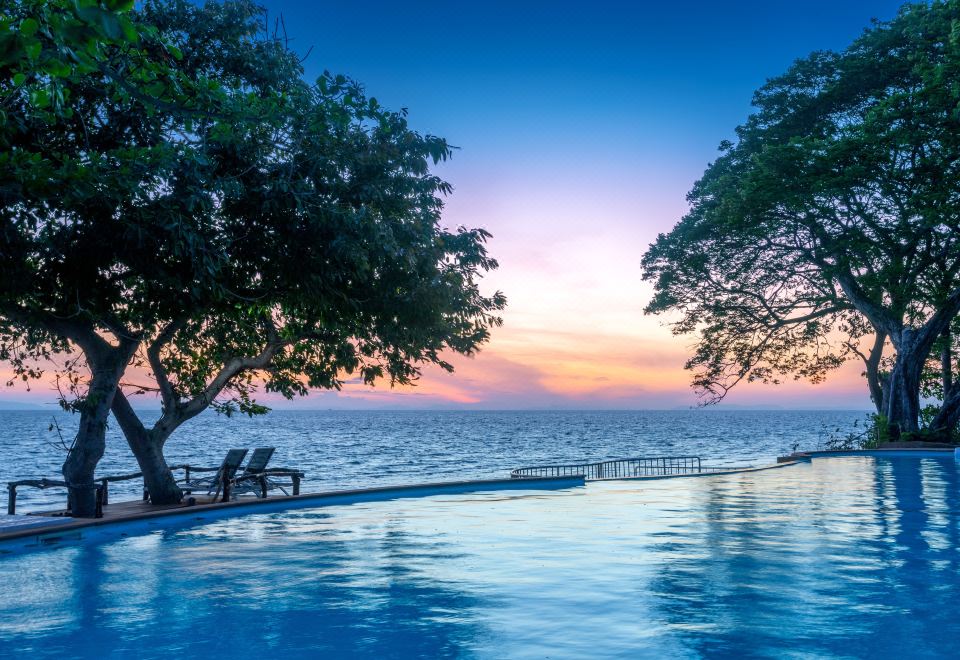 피피 내추럴 리조트의 아늑한 객실 모습