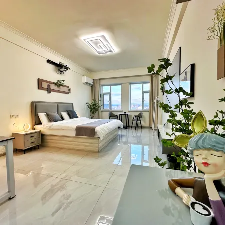 Everlasting Light Luxury Self-service Viewing Homestay (Hunchun Lantian Building)