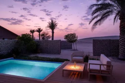 The Outpost Al Barari Camp Hotels near Wakra souq Relaxing sea point