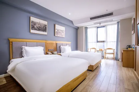 Heping Boutique Hotel Отели в г. Цзыян