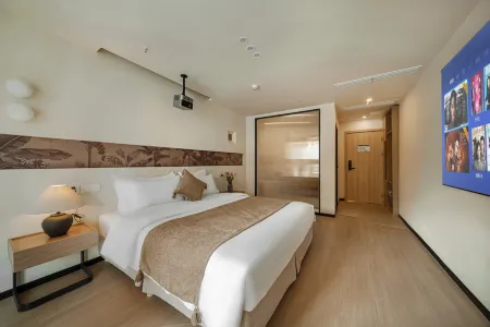 Chongqing Yanyu Hotel (Jiefangbei Pedestrian Street Hongyadong Branch) Отели рядом с достопримечательностью «Chongqing Technology and Business University»