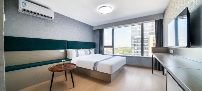 Siji Xishe Apartment (Tonglu East Station) Отели в г. Тунлу