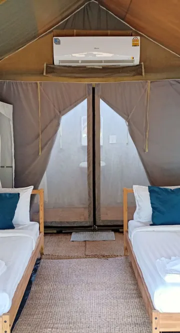 เต็นท์ทวิน ปลอดบุหรี