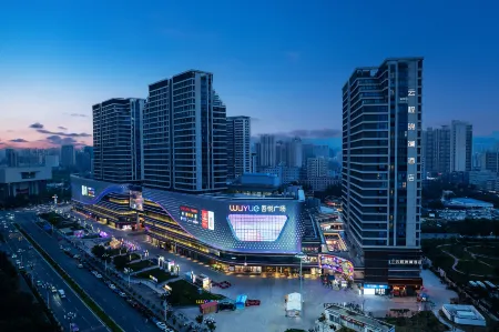 Yuncheng Jinlan Hotel (Lanzhou Wuyue Square Customs Subway Station Branch) Отели рядом с достопримечательностью «Lanzhou University of Technology (Pengjiaping Campus)»