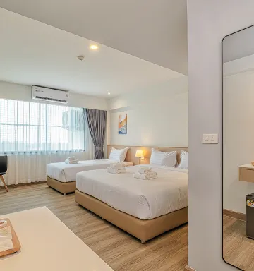 ห้องดีลักซ์ทริปเปิล