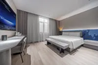 Light Stay Hotel, Caqiao Subway Station, Daxing Airport Line, Beijing South Station. Hotel a Yongdingmen and South Railway Station Area
