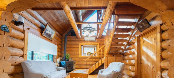 Riverside Loghouse Hakuba otelleri