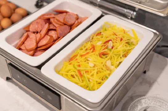 Yuanyang Nuoer Smart Hotel (Jinan Daming Lake Station North Square of Railway Station) Питание Photos