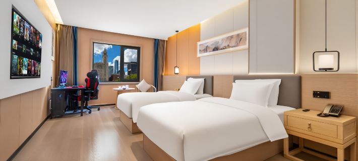 Jingyue E-sports Homestay (Yan'an Shuangyong Avenue Branch Hotels in Yan'an