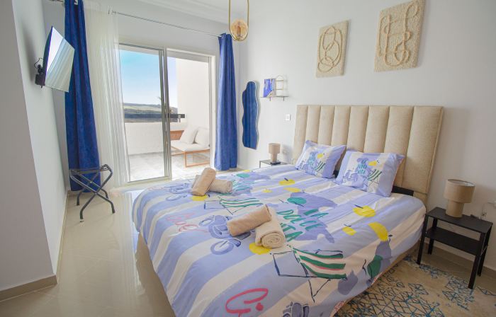 La Perle Dorée • Sea View Apartment in Resort • Pools Access