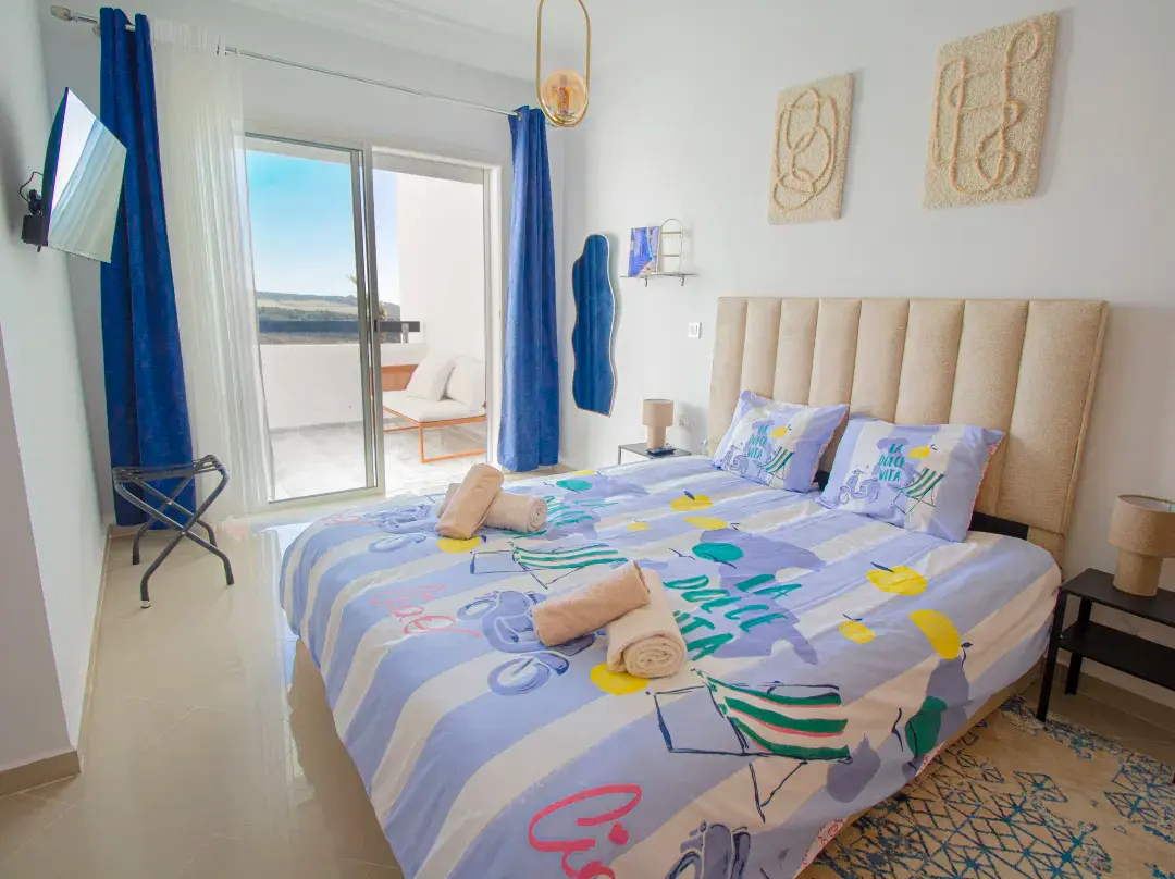 La Perle Dorée • Sea View Apartment In Resort • Pools Access - Asilah