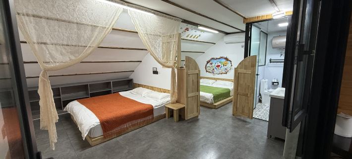 3 Plus 2 Homestay (Rizhao Seaside Forest Park) Các khách sạn ở Nhật Chiếu