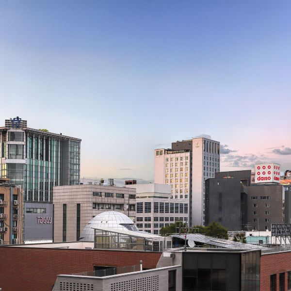 Hotel accommodation near Myeong-dong shopping district in Seoul South Korea