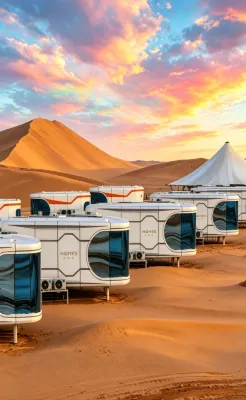 Future Ark · Sand Dream Tengger Desert Star Resort - Beach