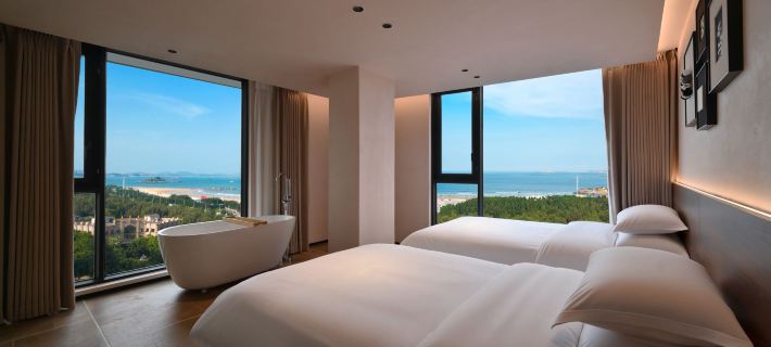 Mufeng Guanxi Scenic Apartment (Longwangtou Beach) 핑탄 호텔