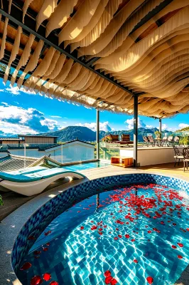 Tengchong Jingxin Valley Hot Spring Panoramic Inn (Heshun Ancient Town Branch) - سبا