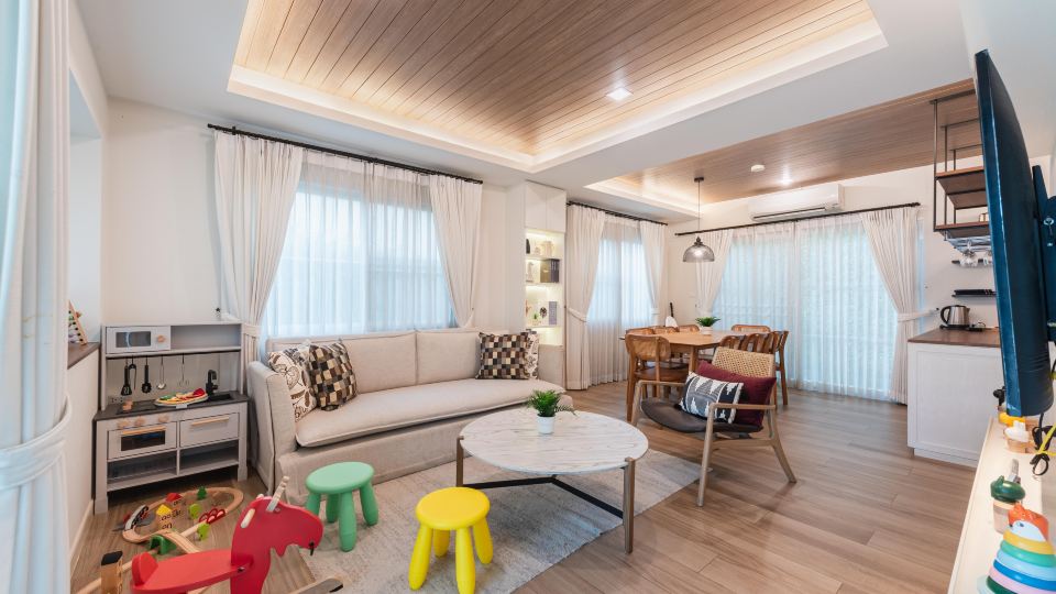 Cozy Family & Kids Home near Mega Bangna (4BR)