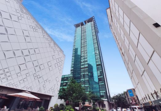 상하이 코스모 월드 유니온 서비스 아파트 객실 내부