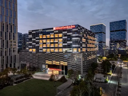 Hilton Garden Inn Nanjing Hexi Olympic Sports Center Отели рядом с достопримечательностью «Nanjing Qing'ao Center»