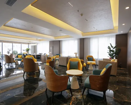 Heyue Hotel تناول الطعام Photos