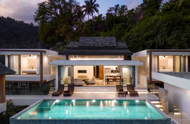 Samui Hideaway Seaview Infinity Pool Villa 3BR Rainforest Private Retreat with Butler & Breakfast photo 2