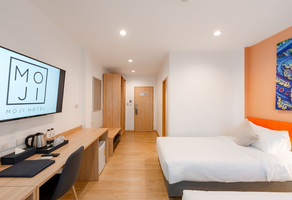 모지 돈 무앙 공항 호텔의 깔끔한 객실 내부