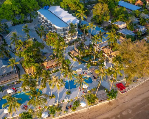 查察別墅甲米海濱度假村 鄰近贝壳化石海滩的酒店