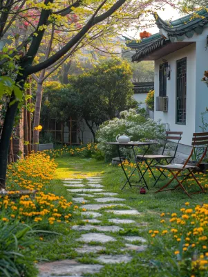 Galsang Heyue · Gesang Yunduo | Yunmengze Sun | New Chinese style | Lvju Garden Meisu Hotels in Yongsheng