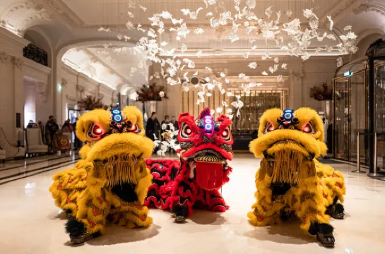 The Peninsula Paris Espaces publics Photos