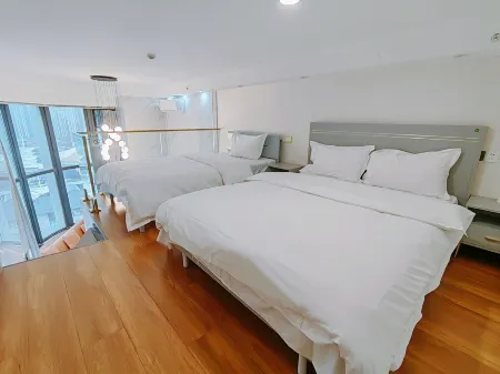 Chengdu Wuyang Serviced Apartments Отели рядом с достопримечательностью «Moonlight over the Lotus Pond, Sanshenghua Township»