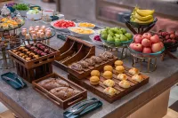 Manxin Hotel Bazhou Shengfang International Furniture Exhibition Center - Desayuno