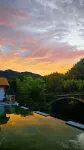 Zixi Lingshang Taoyuan Shanling Countryside Homestay - غرفة مطلة على الجبل