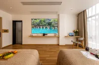 Libo • Qipan | BIEYUAN • IMAXVILLA Smart Cinema Jiangnan Aesthetic Homestay (Libo Ancient Town) - Balkon