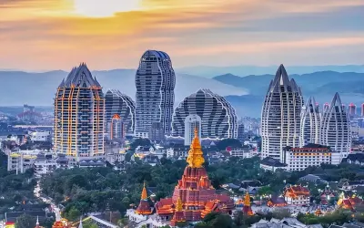 Xishuangbanna Jinghong Meilan Star River View Resort (Star Night Market Branch) Hotels in 