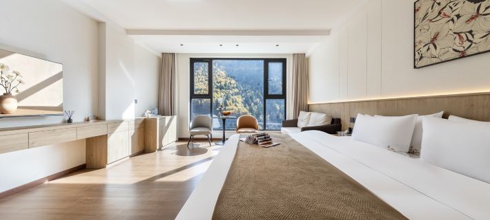 Mid-mountain Hotel Отели в г. Сиаоцзинь