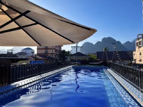 Vang Vieng Family Boutique Hotel Hotels near Sunset views of mountains