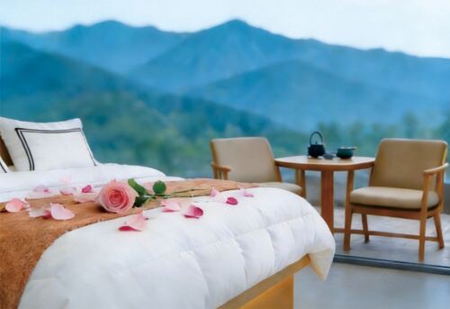 Jiuhua Mountain · Yixin  ksitigarbha bodhisattva 【 Private Smart Courtyard High end Hotel 】