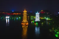 Yangshuo Yijin Homestay     - pemandangan pegunungan