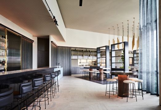 하얏트 플레이스 멜보, 캐리비 파크의 모던한 객실 내부 사진